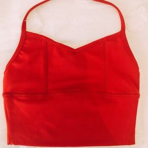 Five Dancewear Red Halter Top